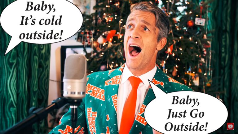 (Video) “Baby, Just GO Outside”, replica fata de incetarea difuzarii in SUA si Canada a cintecului “Baby, It’s Cold Outside”