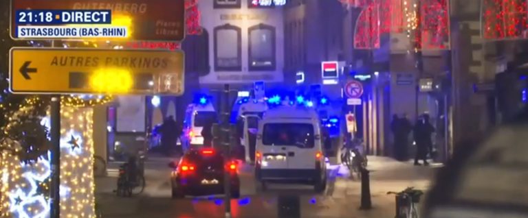 Impuscaturi in centrul Strasbourgului: Autoritatile cer locuitorilor sa stea in case