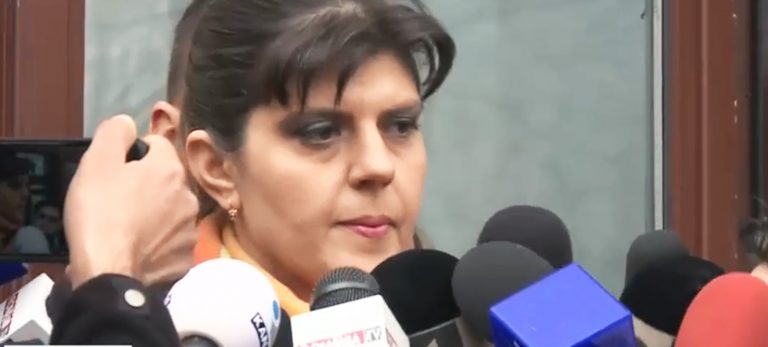 Laura Codruta Kovesi: Am depus doua cereri de recuzare, mi s-a adus la cunostinta calitatea de suspect