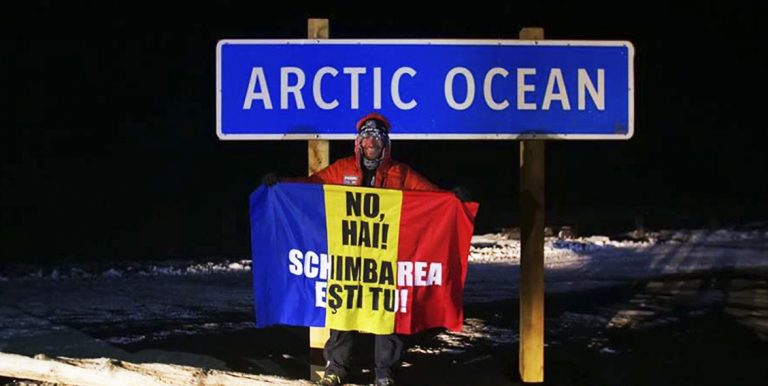 Romanul AVRAM IANCU, LOCUL 3 la ultra-maratonul 6633 ARCTIC de la Cercul Polar