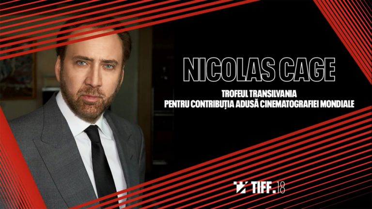 Cluj: Nicolas Cage a primit Trofeul Transilvania din partea TIFF