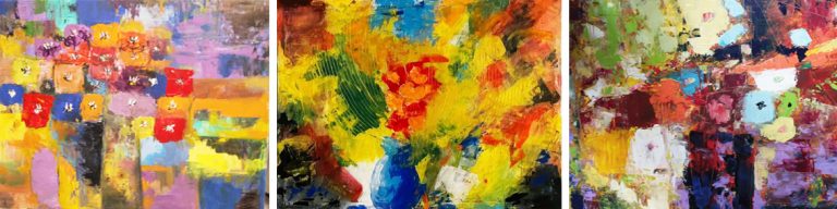 La joie des couleurs, in tablourile Doinei Falcon