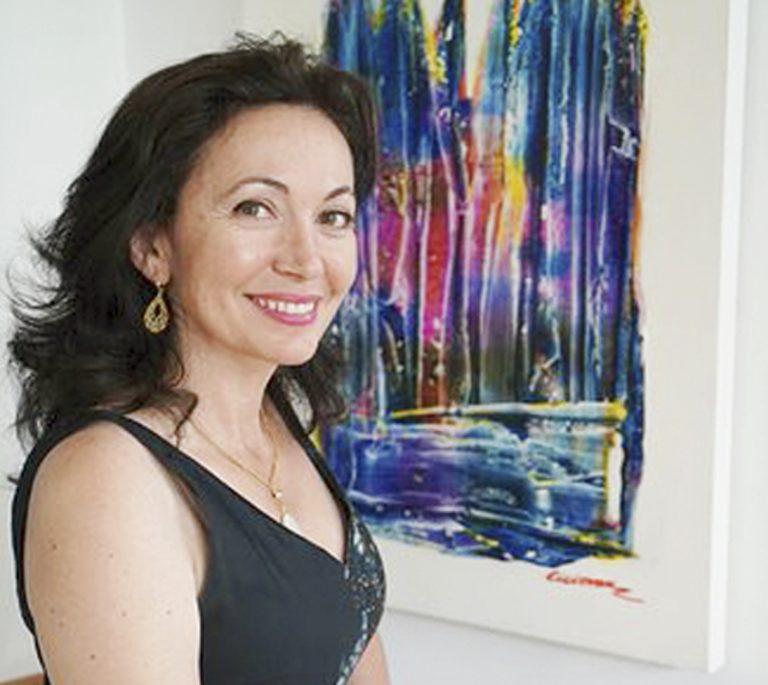 Pictorita Mona Ciciovan: Arta are puterea sa aduca oamenii impreuna